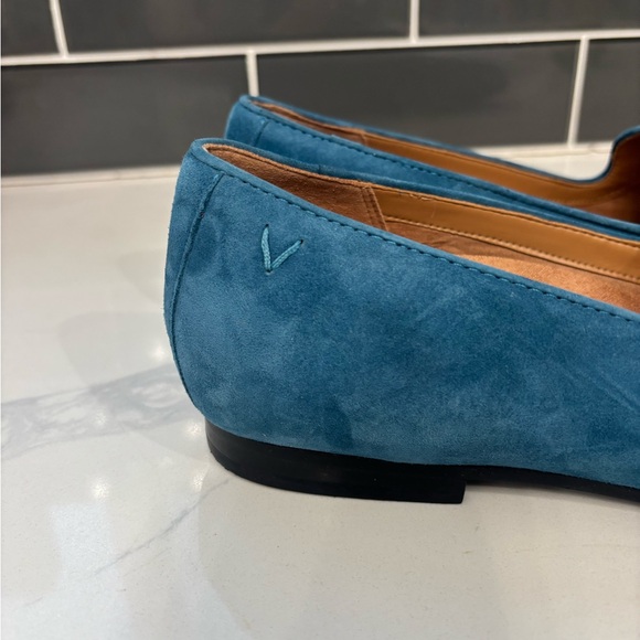 Vionic Willa II Teal Suede Loafers Slip On Size 10 Comfort Insoles - Picture 6 of 11